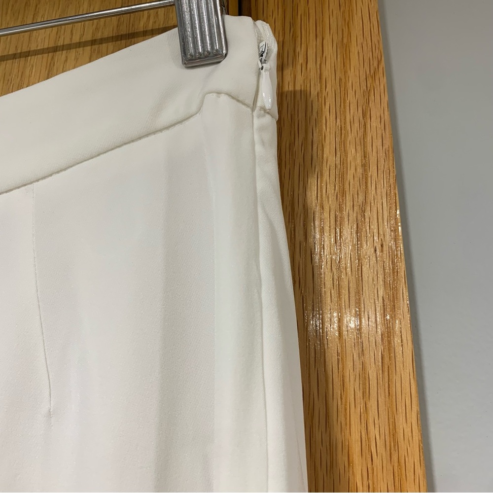 Princess Polly White Wide Leg Pants - Size 2 - Picture 3 of 5